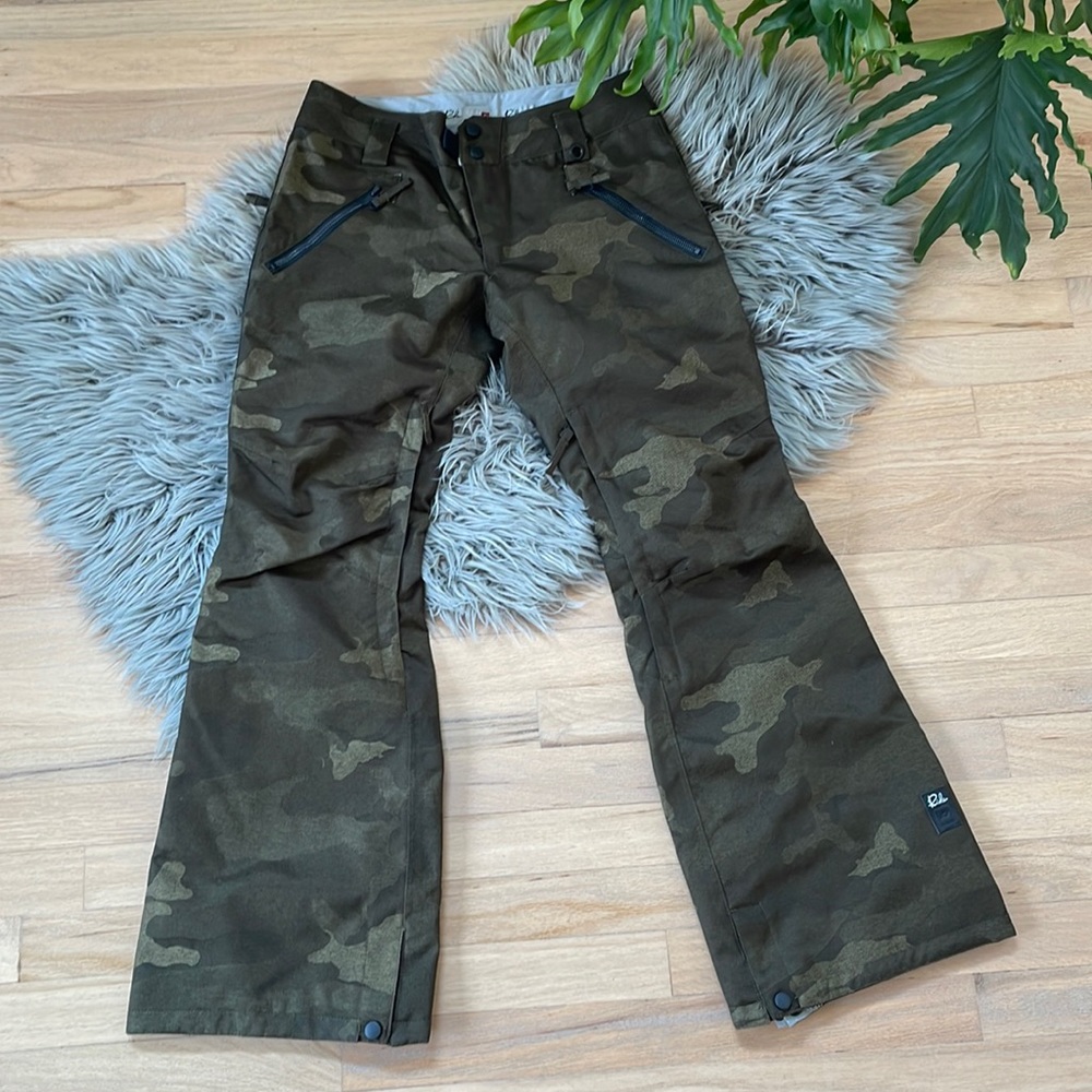 Ride Snowboards insulated camo ski/board pant
